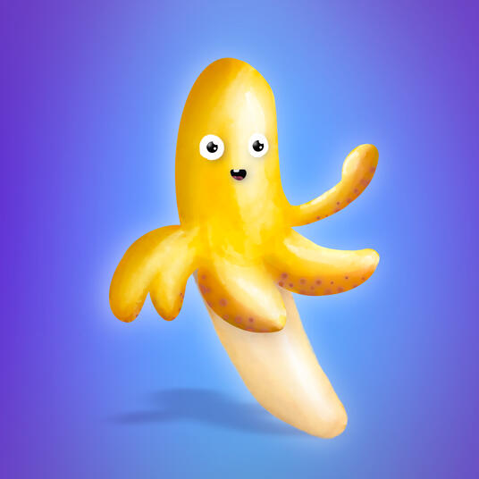 Just a banana